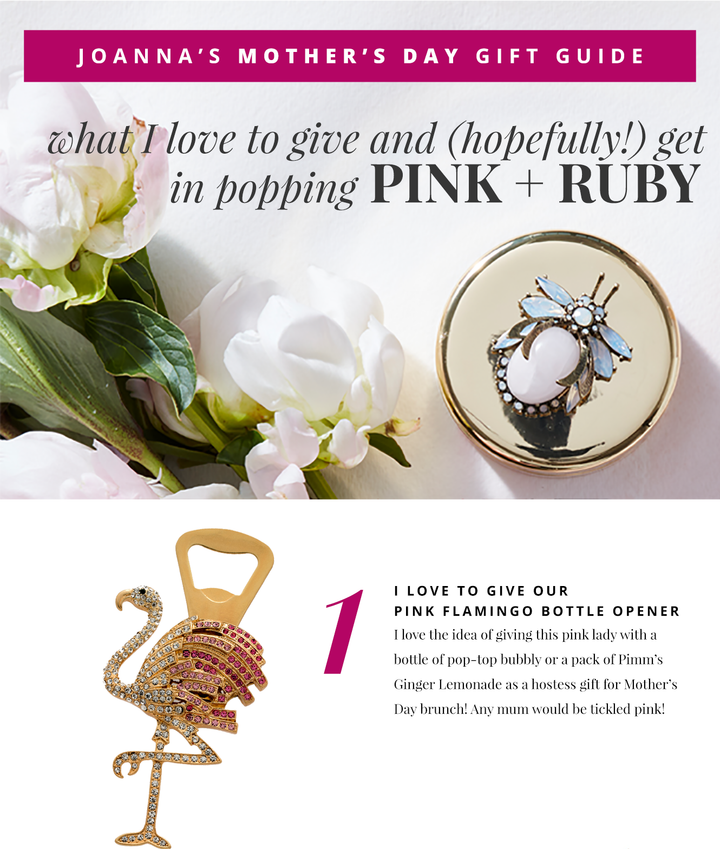 MOTHER'S DAY GIFT GUIDES! PINK + RUBY