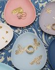 Heart porcelain ring dish