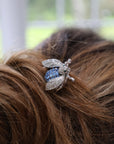 Sparkle bee hairpin, large