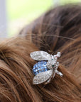Sparkle bee hairpin, large