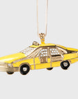 New York City taxi hanging ornament
