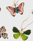 Painterly butterfly hanging ornament boxed set