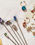 Jeweled cocktail picks