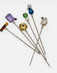 Jeweled cocktail picks