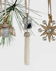 Sputnik pearl star ornament