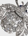 Sparkle bee hanging ornament, crystal