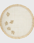 Straw bee placemat, set of four