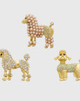 Poodle clip set