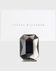 Single gem placecard holder, grey, set of two