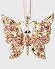 Butterfly hanging ornament, pastel