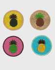Pineapple coasters