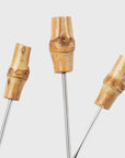Natural bamboo cocktail picks