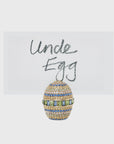 Sparkle egg placecard holders, set of two