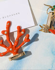 Shrimp napkin rings, set of two
