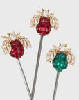 Sparkle bee swizzle sticks