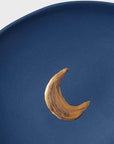 Moon porcelain ring dish