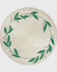 Mistletoe hand beaded placemat