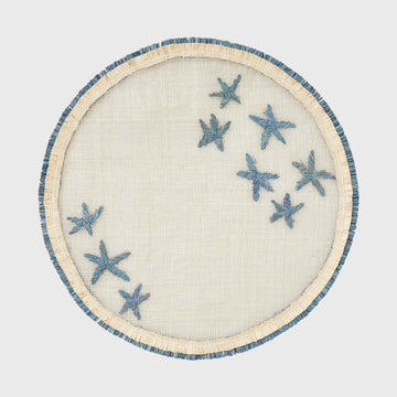 Straw star placemat, set of four