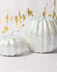 Small capiz pumpkin, pearl