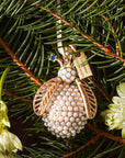 Pearl bug hanging ornament
