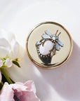 Mother of pearl bug jewelry box