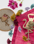 Flamingo coasters