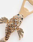 Koi bottle opener, crystal