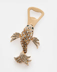 Koi bottle opener, crystal