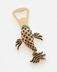 Koi bottle opener, sapphire