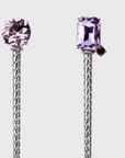 Jeweled hairpins, pastel