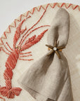 Straw lobster placemat, set of four