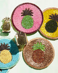 Pineapple coasters
