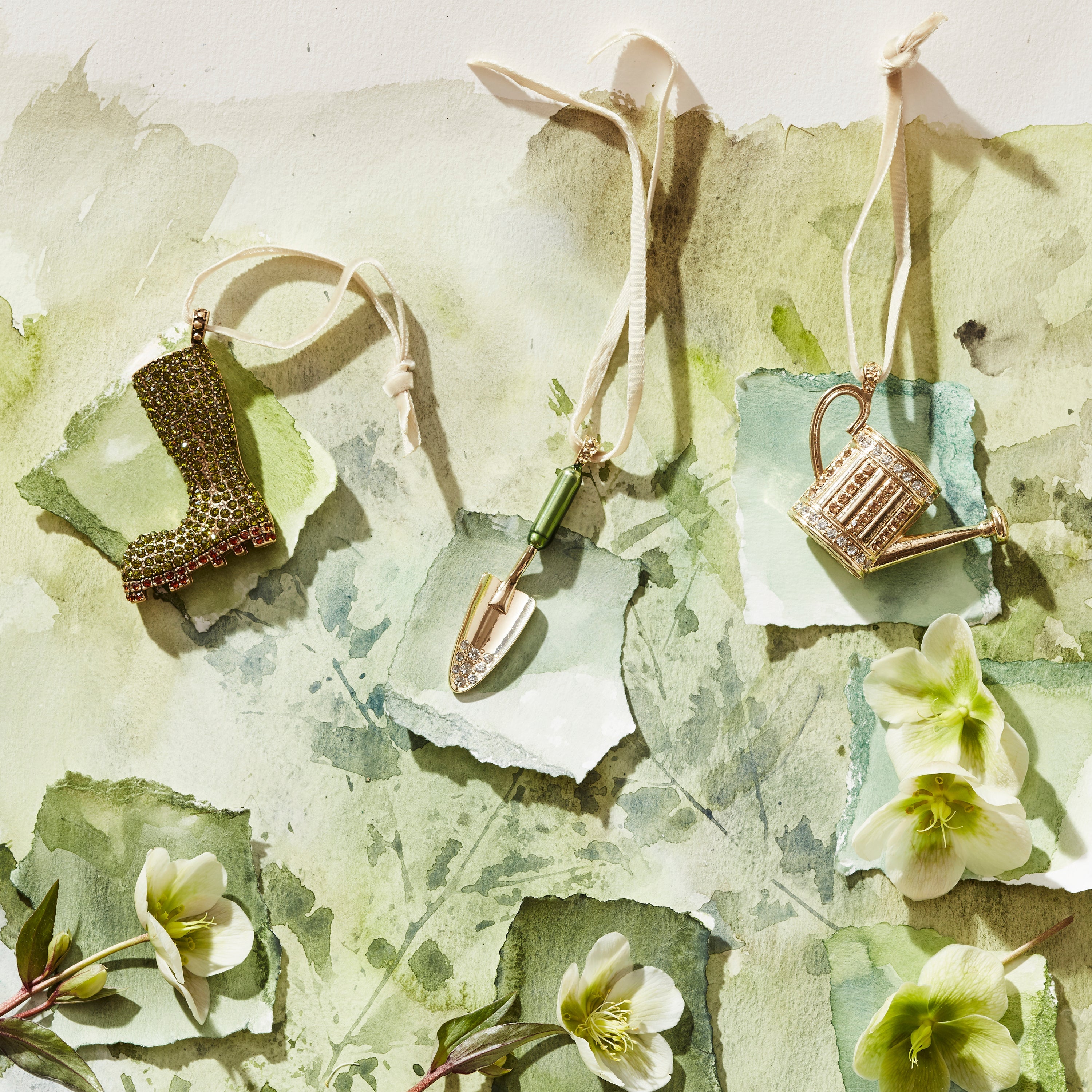 Wellington boot hanging ornament