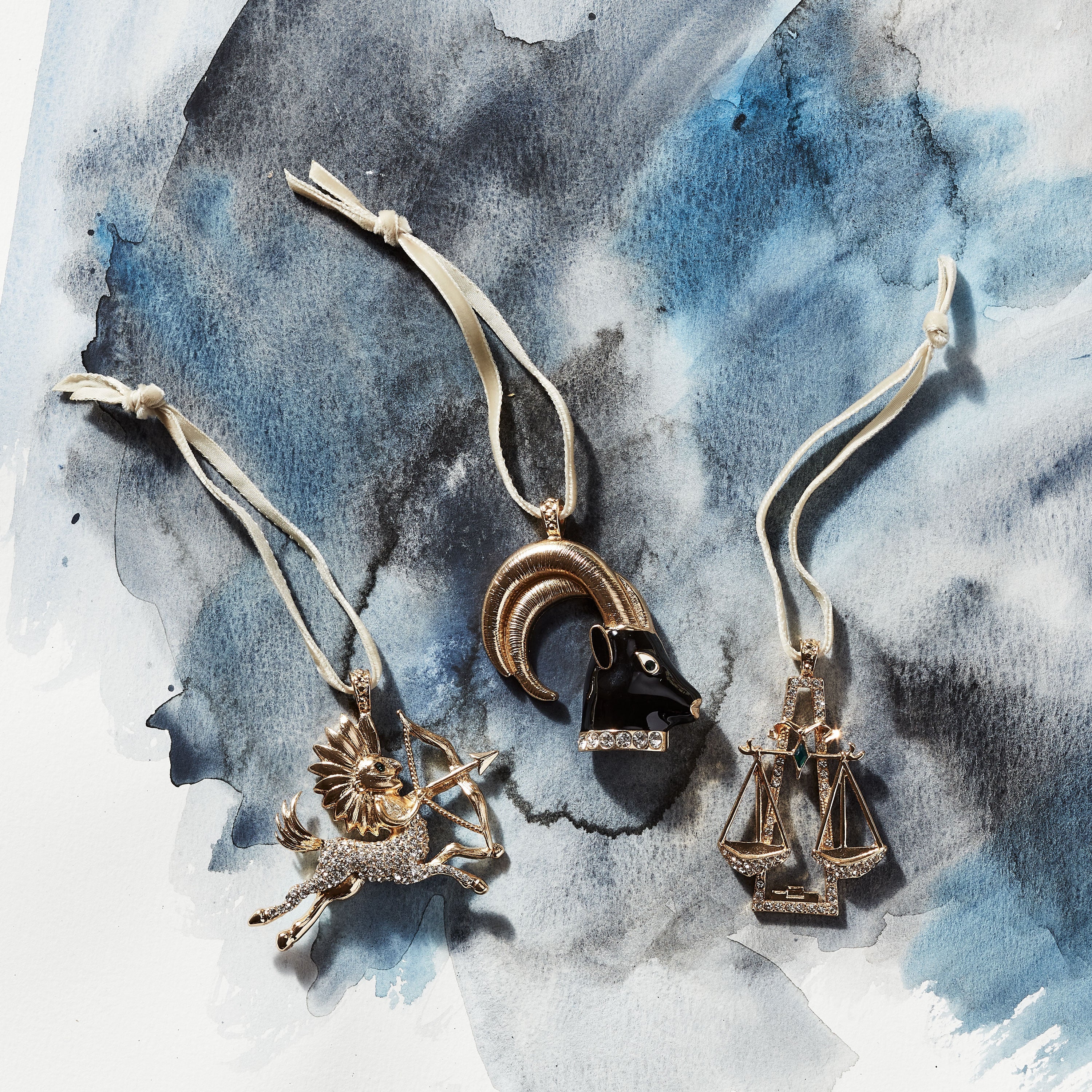 Sagittarius hanging ornament