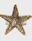 Nantucket starfish napkin rings, set of four