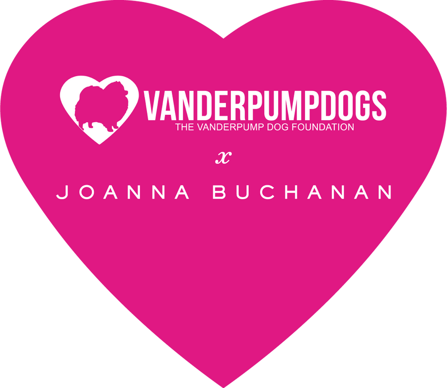 Vanderpump Dogs x JB pink pug hanging ornament