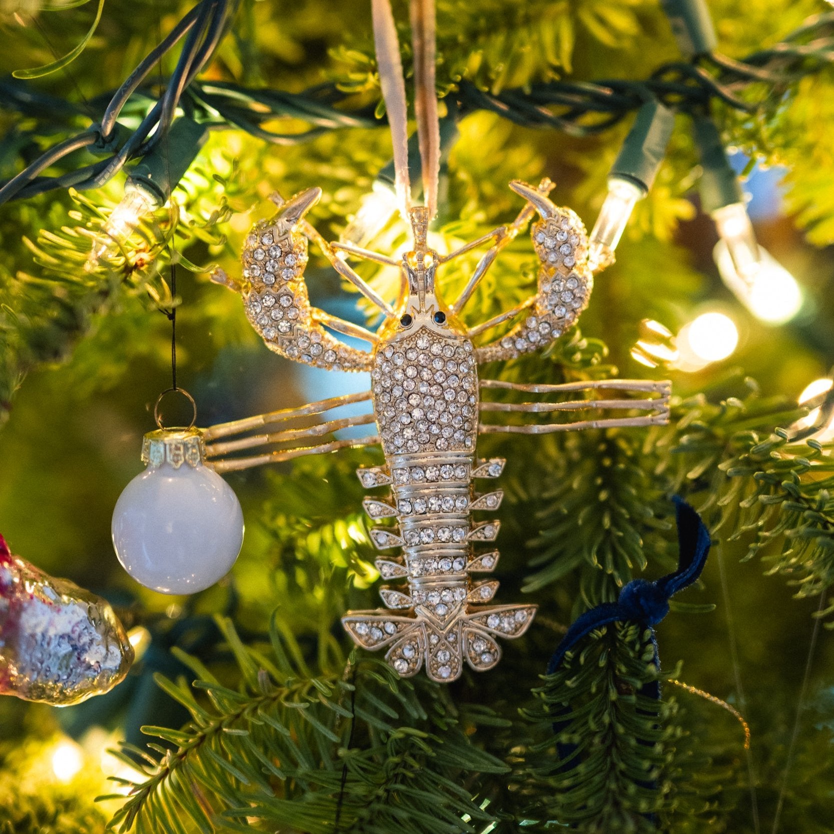Lobster hanging ornament