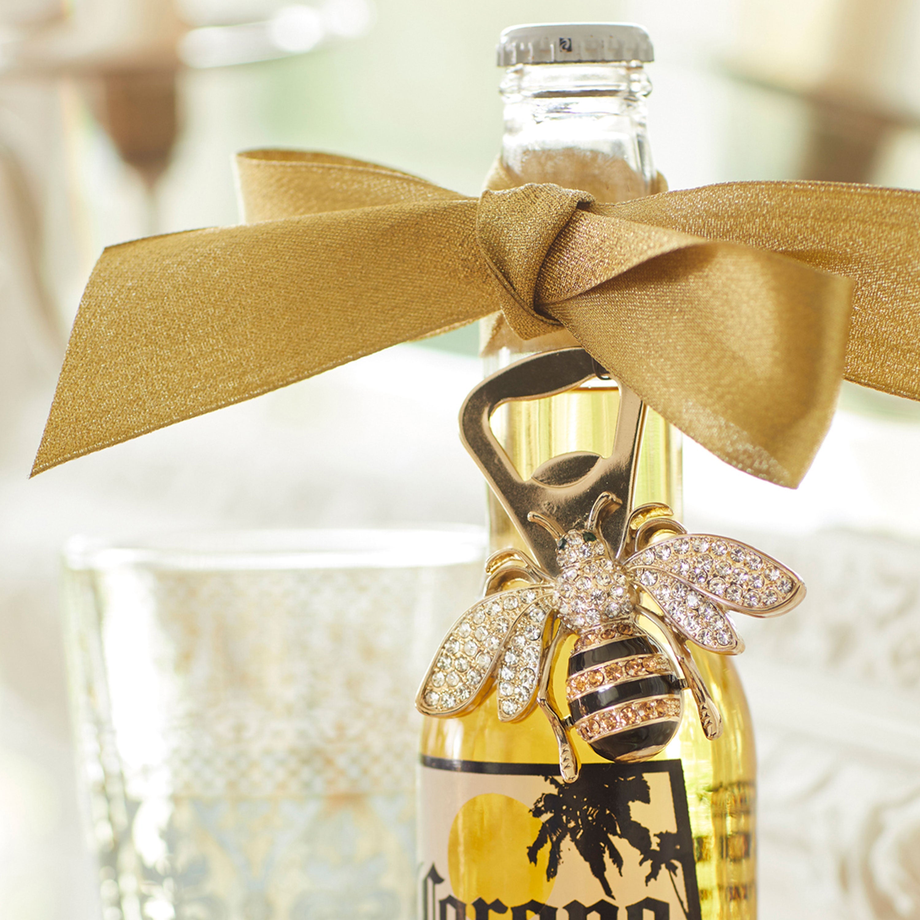 Stripey bee bottle opener