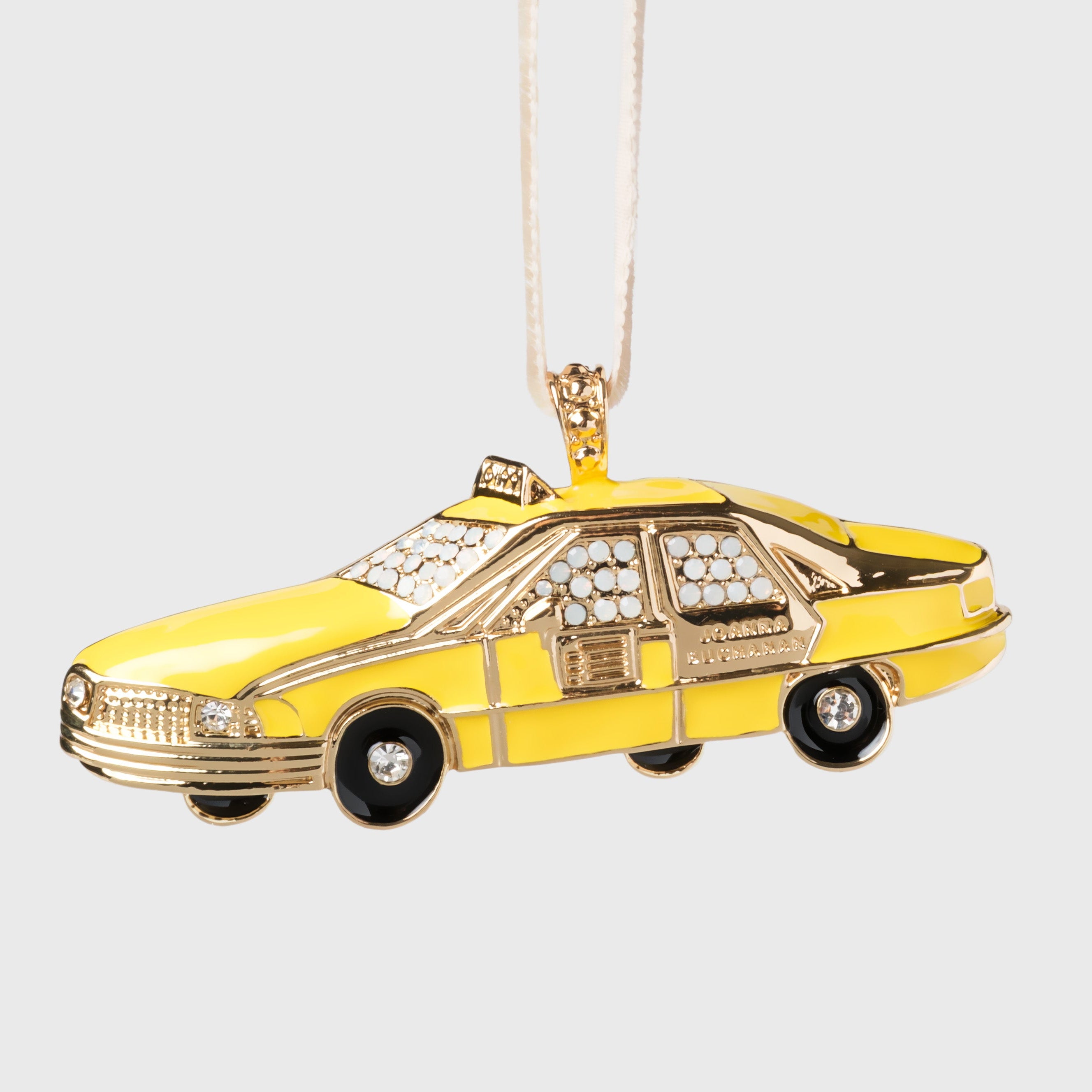 New York City taxi hanging ornament