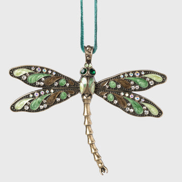 Delicate dragonfly hanging ornament
