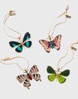 Painterly butterfly hanging ornament boxed set