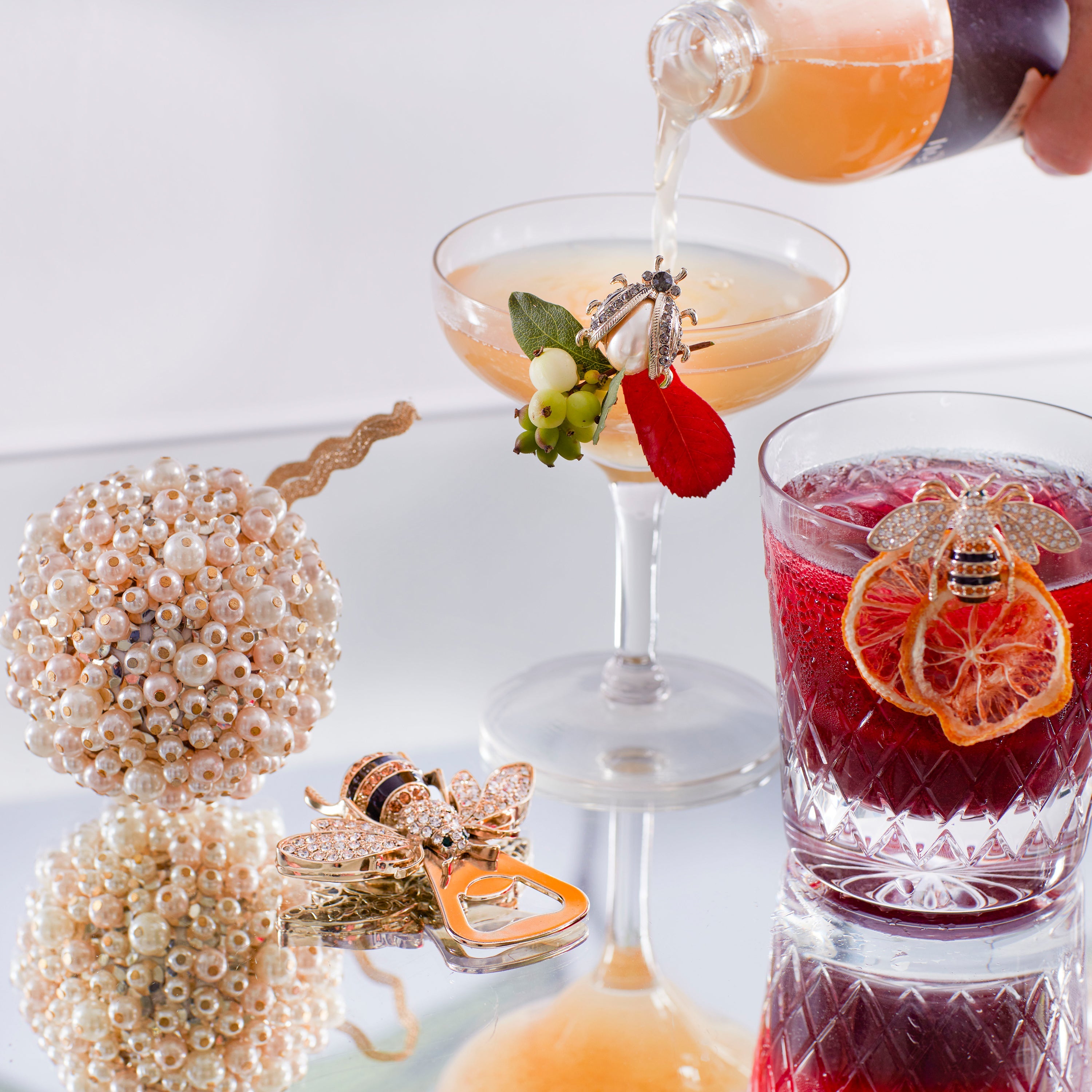 Stripey bee bottle opener