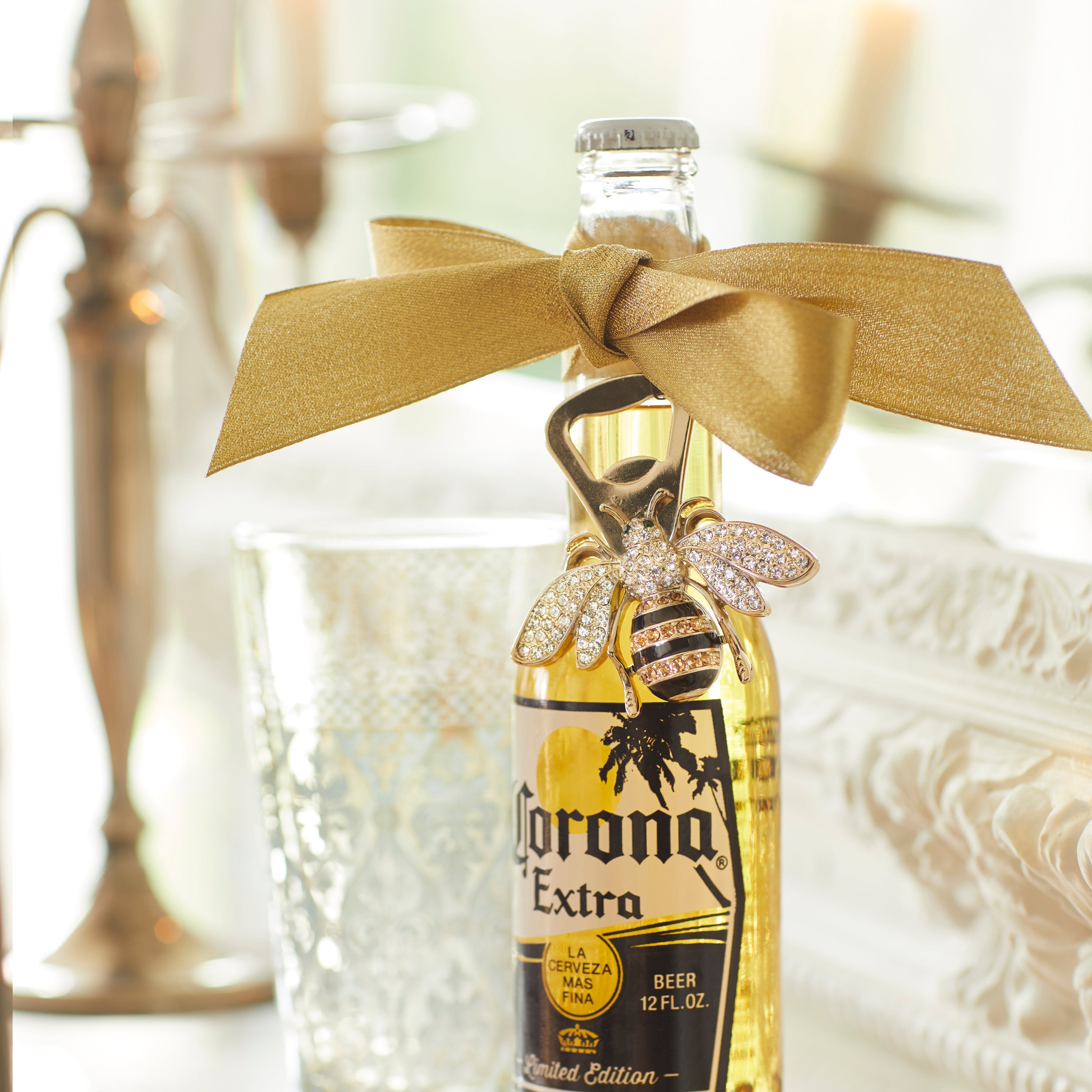 Stripey bee bottle opener
