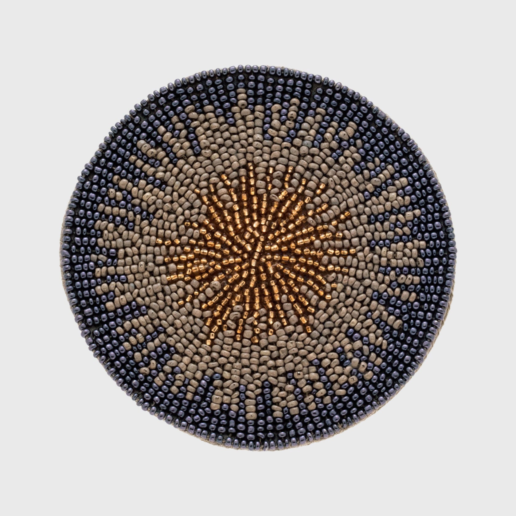 Ombre coasters, indigo