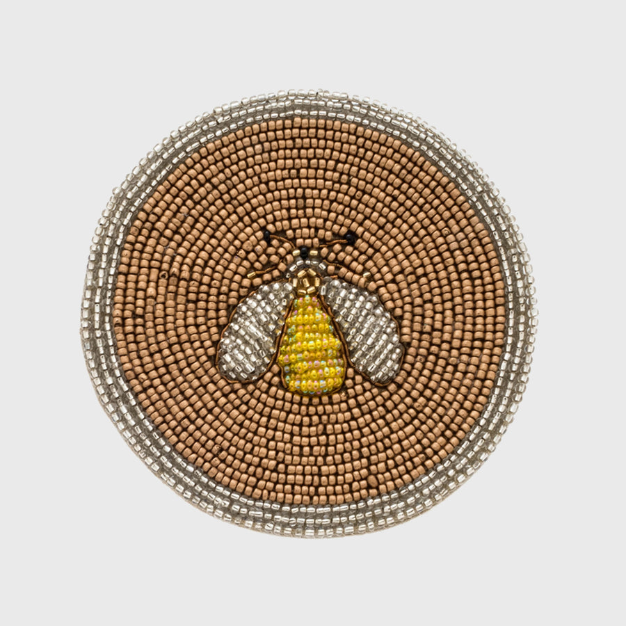 Sparkle bee coasters