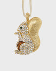 Squirrel hanging ornament