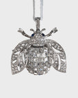 Sparkle bee hanging ornament, crystal