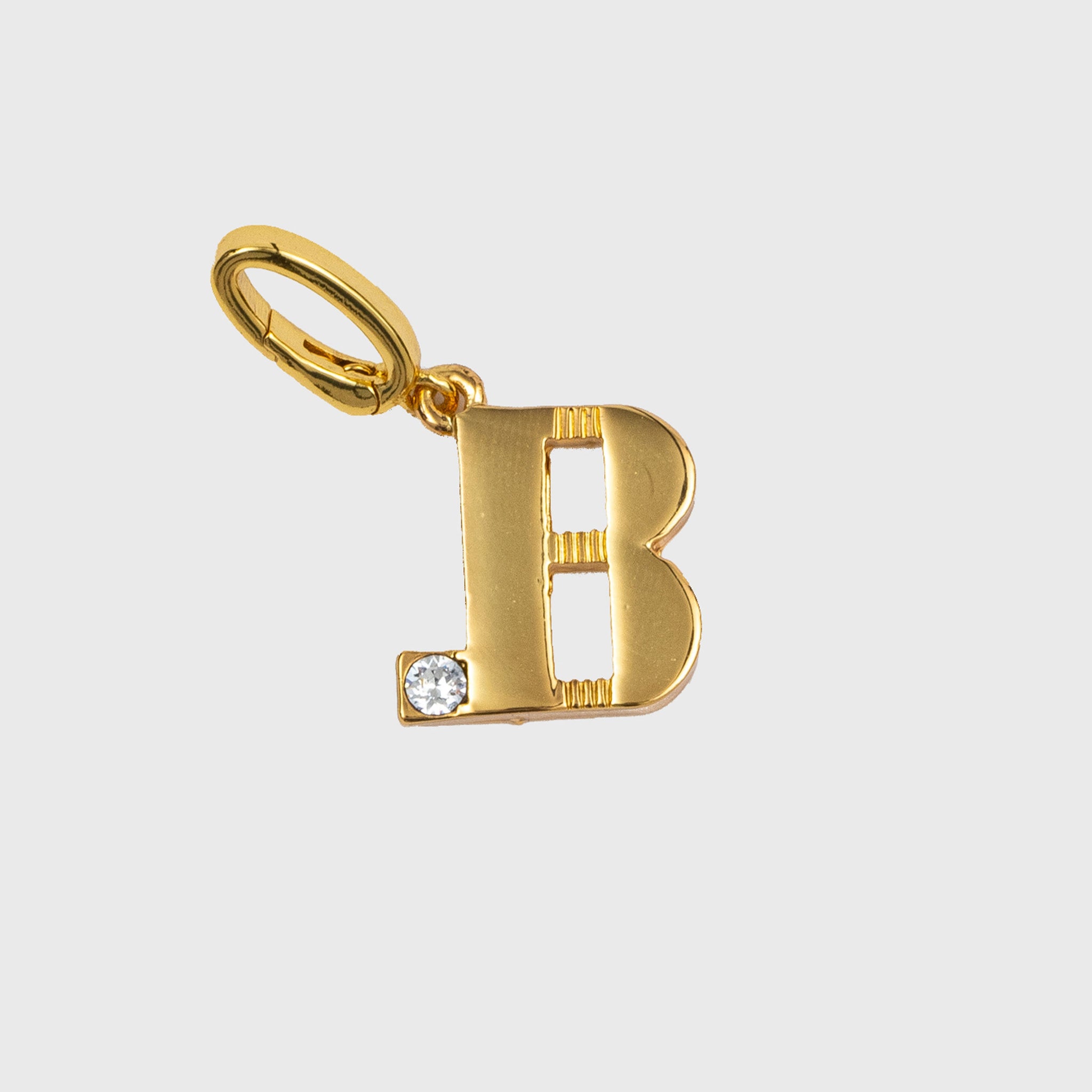 Monogram charm, B