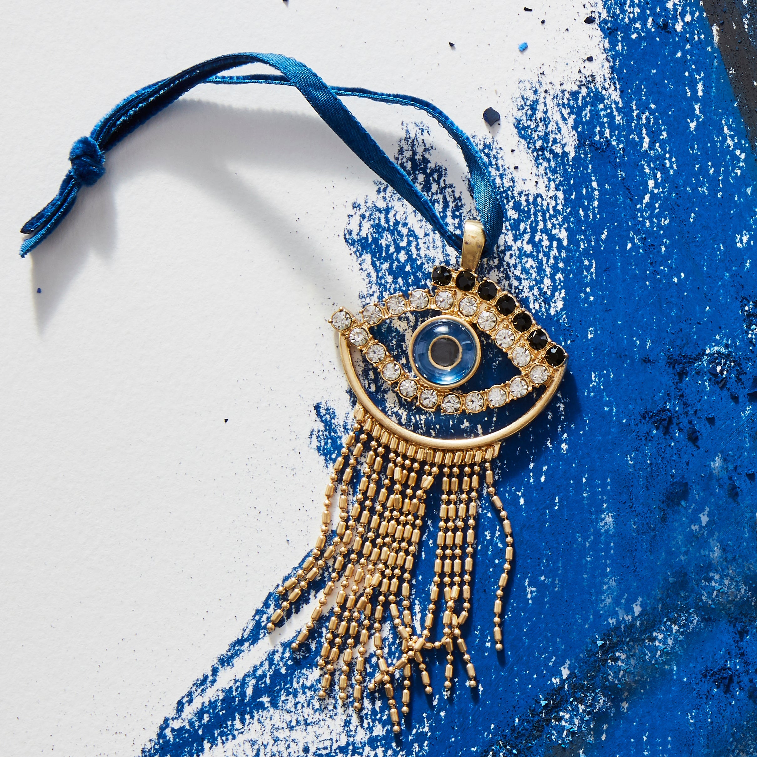 Evil eye hanging ornament