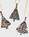 Christmas tree hanging ornaments